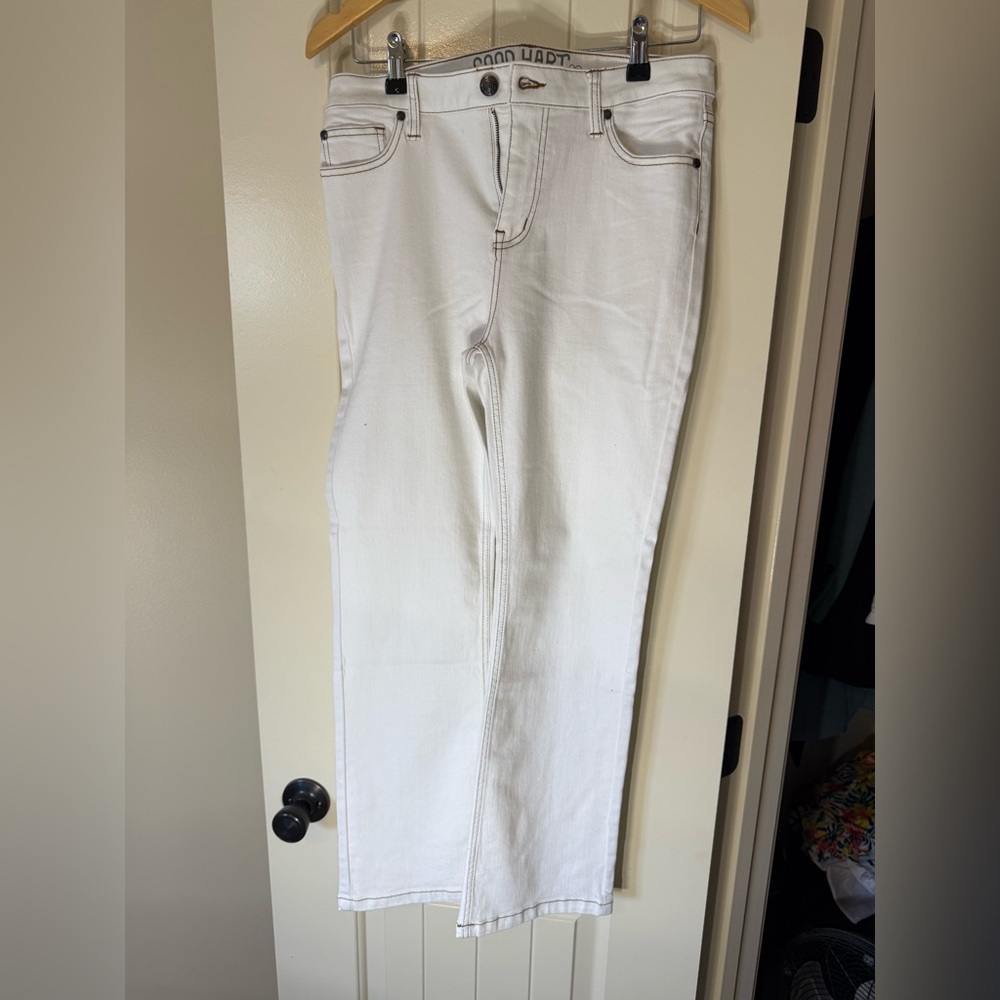 Matilda Jane White Straight Leg Jeans